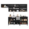 Cozinha Completa Firenze 12 Portas 2 Gavetas 6171.164 Chumbo/Titânio - Indékes