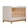 Berço Biscoito 100% Mdf Off White/Nature - Permóbili