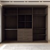 Guarda-Roupa Casal 6 Portas Aquiles Nogueira Touch - Panorama Móveis