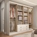 Guarda-Roupa de Casal Cassino 8 Portas 4 Gavetas 100% Mdf  Branco - Panorama Móveis