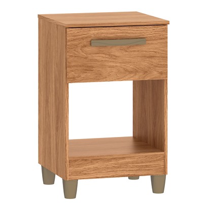 Mesa de Cabeceira Prada 1 Gaveta Mel - Fellicci