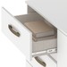 Cômoda Leme 1 Porta 4 Gavetas Branco - Fellicci