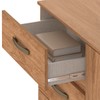 Cômoda Leme 1 Porta 4 Gavetas Mel - Fellicci