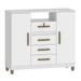 Cômoda Angra 2 Portas 4 Gavetas Branco - Fellicci