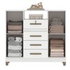 Cômoda Angra 2 Portas 4 Gavetas Branco - Fellicci