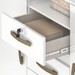 Cômoda Angra 2 Portas 4 Gavetas Branco - Fellicci