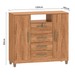 Cômoda Angra 2 Portas 4 Gavetas Mel - Fellicci