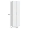 Armário Multiuso Cali 2 Portas Branco - Fellicci