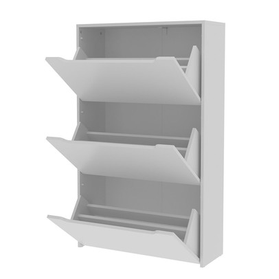 Sapateira Esthela 3 Portas Branco - Pnr Móveis