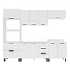 Cozinha Completa Meena 10 Portas 4 Gavetas 40250055 Branco - Politorno