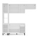Cozinha Completa Meena 8 Portas 3 Gavetas 40250054 Branco - Politorno