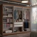 Guarda-Roupa Casal Odisseia 6 Portas 2 Gavetas com Espelho Cinamomo/Off White - Panorama Móveis