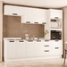 Cozinha Completa Meena 10 Portas 4 Gavetas 40250061 Branco - Politorno