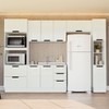 Cozinha Completa Meena 10 Portas 4 Gavetas 40250062 Branco - Politorno