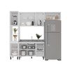 Cozinha Completa Amara 8 Portas 3 Gavetas 40250078 Branco - Politorno