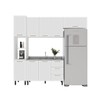 Cozinha Completa Amara 8 Portas 3 Gavetas 40250078 Branco - Politorno