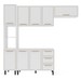 Cozinha Completa Amara 8 Portas 3 Gavetas 40250078 Branco - Politorno