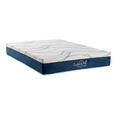 Colchão Casal Soft com Molas Ensacadas 158x198 Azul  - Colchões Kappesberg