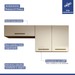 Cozinha Compacta Angra 3 Portas Nature/Off White - Kaiki Móveis