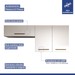 Cozinha Compacta Angra 3 Portas Branco - Kaiki Móveis