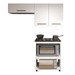 Cozinha Compacta Angra 3 Portas Branco - Kaiki Móveis