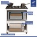 Cozinha Compacta Angra 3 Portas Branco - Kaiki Móveis