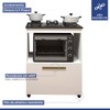 Cozinha Compacta 4 Portas Nature/Off White - Kaiki Móveis