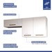 Cozinha Compacta 4 Portas Nature/Off White - Kaiki Móveis