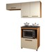 Cozinha Compacta 4 Portas Branco - Kaiki Móveis