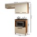 Cozinha Compacta 4 Portas Branco - Kaiki Móveis