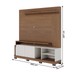 Estante para TV Até 75 Polegadas Boss 2 Portas Amêndoa/Off White 1800 - Pnr Móveis