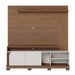 Estante para TV Até 75 Polegadas Boss 2 Portas Amêndoa/Off White 1800 - Pnr Móveis