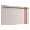 Painel para TV Até 70 Polegadas Córdova 1 Prateleira Freijó/Off White - Pnr Móveis