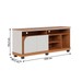 Rack para TV Até 65 Polegadas Boss 2 Portas Freijó/Off White - Pnr Móveis