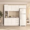 Cozinha Completa Amara 8 Portas 3 Gavetas 40250084 Branco - Politorno