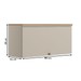 Armário Aéreo Cozinha 80 Cm Requin 1 Porta 100% Mdf Jequitibá/Off White Fosco - Pnr Móveis