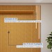 Rack com Painel para TV Até 75 Polegadas Gaia Paris Portas com Led Off White/Naturalle - Mavaular