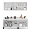 Cozinha Completa Amara 9 Portas 3 Gavetas 40250089 Branco - Politorno