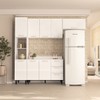 Cozinha Completa Amara 8 Portas 3 Gavetas 40250090 Branco - Politorno