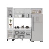 Cozinha Completa Amara 8 Portas 3 Gavetas 40250090 Branco - Politorno