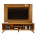 Rack com Painel para TV Até 75 Polegadas Gaia Paris Portas com Led Naturalle - Mavaular