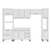 Cozinha Completa Amara 10 Portas 4 Gavetas 40250092 Branco - Politorno