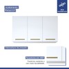 Lavanderia Completa Brasília 5 Poras 3 Gavetas Branco - Kaki Móveis