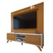 Rack Painel para TV Até 75 Polegadas Paris Gaia 2 Portas 2 Prateleiras Off White/Naturalle - Mavaular