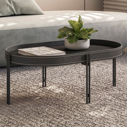 Mesa de Centro Lapin Preto - Pnr Móveis