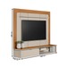 Painel para TV Até 65 Polegadas Soon 1 Porta Nature/Off White - Pnr Móveis