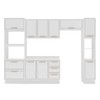 Cozinha Completa Amara 10 Portas 4 Gavetas 40250098 Branco - Politorno
