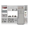 Cozinha Completa Amara 10 Portas 4 Gavetas 40250098 Branco - Politorno
