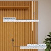 Rack com Painel para TV Até 75 Polegadas Paris Gaia 2 Portas 2 Prateleiras com Led Naturalle - Mavaular