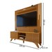 Rack com Painel para TV Até 75 Polegadas Paris Gaia 2 Portas 2 Prateleiras com Led Naturalle - Mavaular